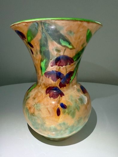 Royal Doulton (8025A & D6276) Wisteria Vase 1949 - Rare Form