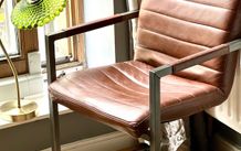 Chair retro lather barber show room vintage