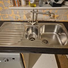 Sink and tap.
