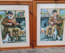 Pair of Vintage Roy Wallace Pictures