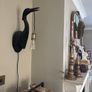 Pelican wall light with bulb and plug Image 7