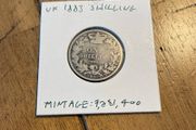1883 silver shilling, Victoria