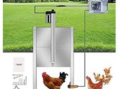 30 by 30CM Automatic Chicken Coop Door Opener Kit with Programmable Timer Controller,and Remot control