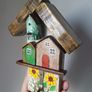 Handcrafted tiny wooden key holder! Image 4