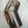 chimney 45 degree steel Image 2