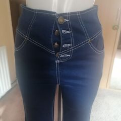 beautiful high-waist skinny jeans