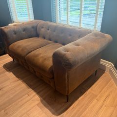 Brown sofa