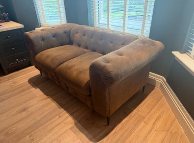 Brown sofa