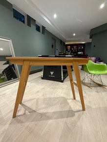 Wooden desk from Meadows and Byrne