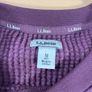 L.L Bean Birchwood Brushed Crewneck Waffle Top - Womens Size M Image 2