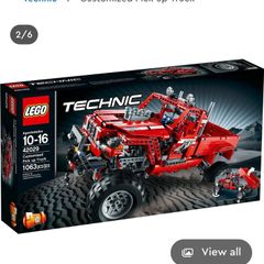 lego technics pick up (2in1 set) 42029 & 8293 motor