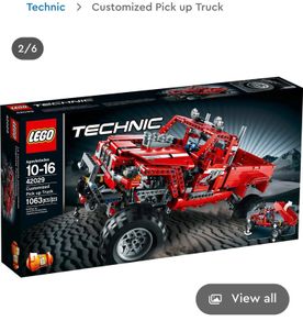 lego technics pick up (2in1 set) 42029 & 8293 motor