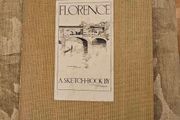 Florence A Sketch Book  By Ted Richards. Published By Adam&amp;charles Black.1914 First Edition Hardback In Good Condition. See Photos For Same.
