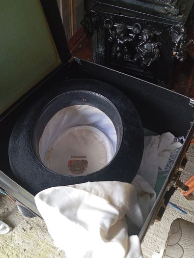 Antique top  hat.