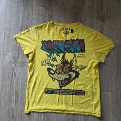 Men's yellow tee shirt from Zara, size M