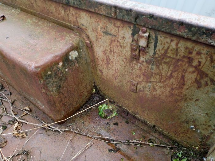Vintage army trailer