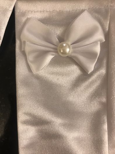 communion gloves satin