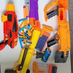 5 Nerf guns bundle & 45 arrows