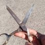 Early Twentieth Century Wiss USA Forged Tailoring Sheers Image 8