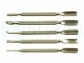 X5 Cured Nail Spatula Stainless Steel Nail Slider Gouge Manicure Pedicure