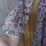 Vintage handmade metallic brocade dress (free post) Image 3