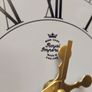 Royal Imperial Bone China Plate Clock Image 4