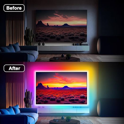 NEW SALE | Hexagon LED Lights 8 Pack Hex Wall Light RGB Gaming Panels Hexagonal Smart Lighting Panel
