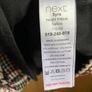 Next Girls Checkered Dress - see 3 pics Image 3