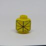 Lego Minifigure Yellow Factory Test Print Head Printer Alignment Print Head Prototype Image 2