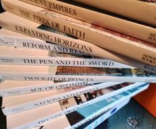 11 Volumes of 'Milestones of History's - Hardback