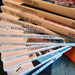 11 Volumes of 'Milestones of History's - Hardback