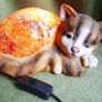 Vintage Cat Lamp - Table Lamp Image 6