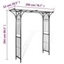 Garden Arch 200x52x204 cm Image 6
