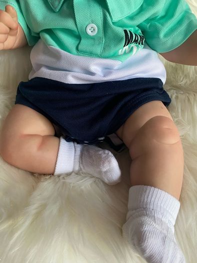 XMAS  reborn baby doll he's very cheekyFREE POST
