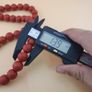 Vintage African Style White Dotted Glass Beads Strands Necklace Image 10