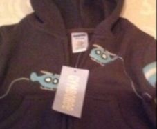 Boys BNWT hoodie 0/3 mths