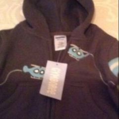 Boys BNWT hoodie 0/3 mths