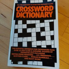 Crossword Dictionary - 1984