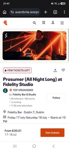 Prosumer at Fidelity