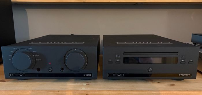 Mission 778x Integrated Amp & 778CDT CD Transport