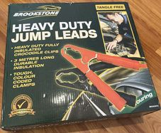 Brookstone Heavy Duty Jump Leads - 3 Metres