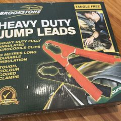Brookstone Heavy Duty Jump Leads - 3 Metres