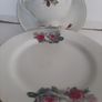 Vintage china tea cup saucer and plate Image 3
