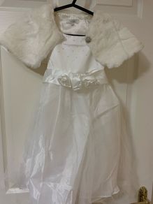 Tigerlily White Gown with Shawl - Age 3