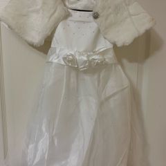 Tigerlily White Gown with Shawl - Age 3