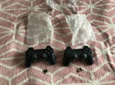 2x Brand New 2.4G Wireless Controllers Gamepads Set for PC, Android, Retro Sticks Ps3