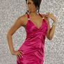 mini dress size s-m pink or purple Image 3