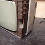 Vintage Philips 12" Black & White Tv  1970s Image 3