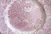 Vintage Ironstone English Pink Side plate