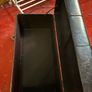 Storage Bench Brown Faux Leather, button-tufted Image 2